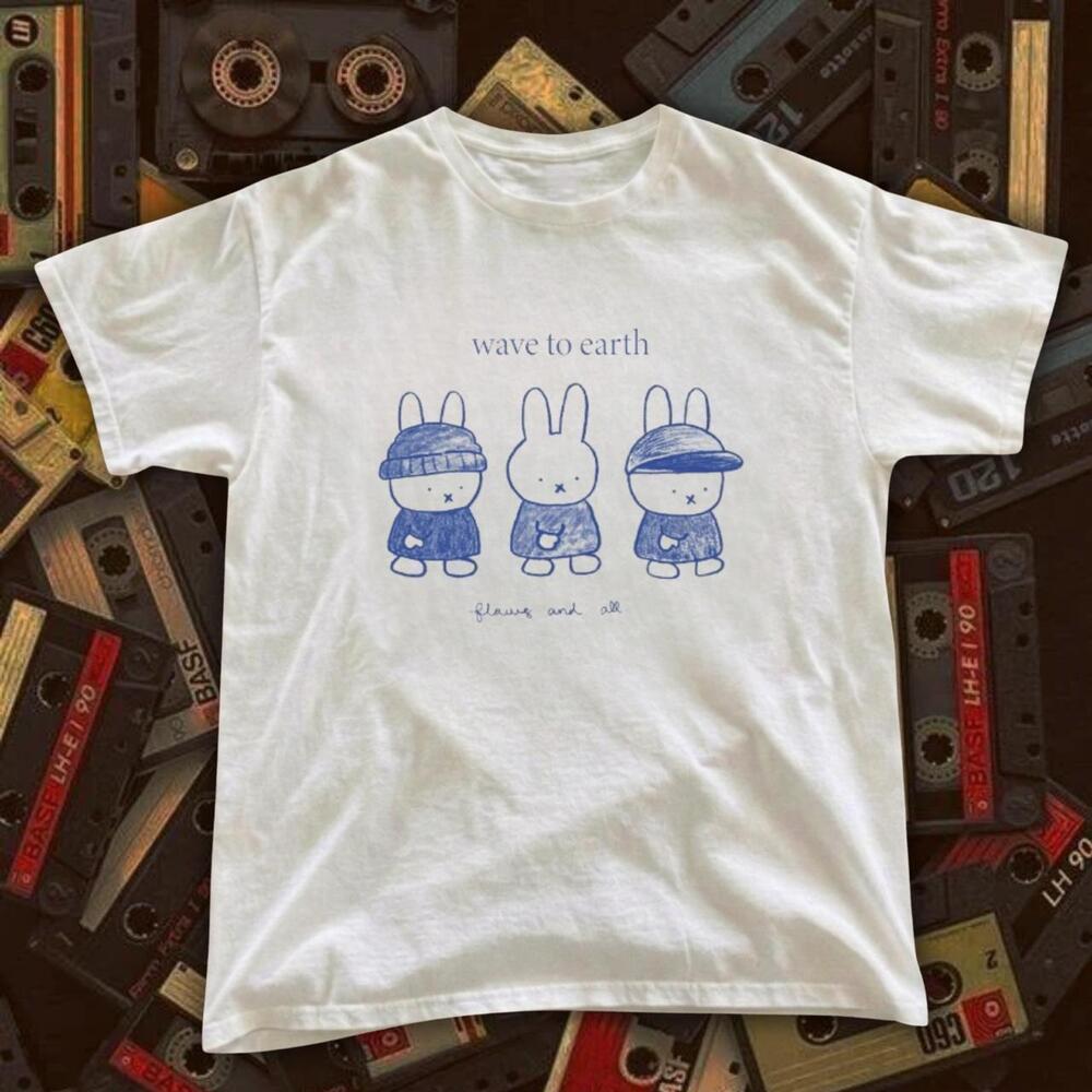 Wave To Earth White T Shirt